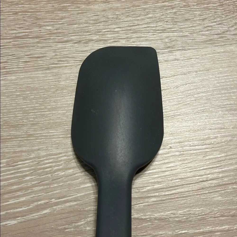 Calphalon Nylon Scraper Utensil Dark Charcoal Gray Silicone